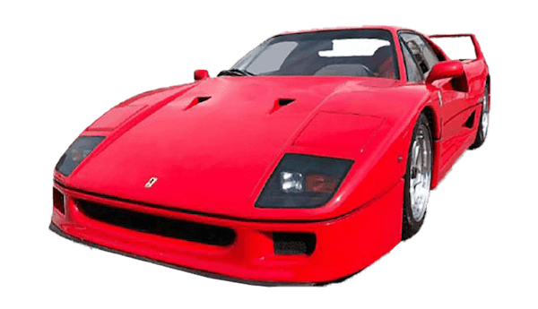 Ferrari F40 cut